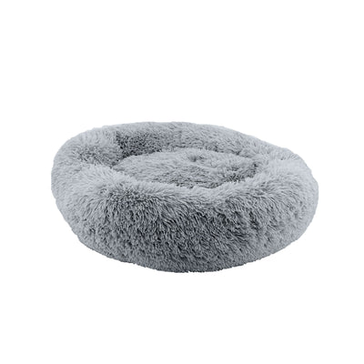 Ancol Super Plush Donut Bed 70cm Slate Grey